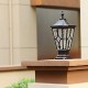 Säule Lampe Pfostenlichter Säulenlampe for den Außenbereich regenfest for Haushalt Wandsäule Gartenvilla Glaswand Veranda Sockellampe Außen - BQGXPA15