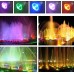 Geführte Unterwasserlichter RGB mit Fernsteuerungs ABEDOE 10W 12V IP65 führte Landschaftslicht-Skulpturen die Wasser-Garten-Teich-Fisch-Behälter belichten - BSMNLMKM