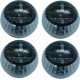 LED Schwimmkugeln 4er Set mit Farbwechsel Solar Teichlampe Kugel Lampe ideal für Teich und Schwimmbad - BQBVXNB4
