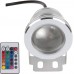 LempnBest 10W LED Flutlicht Fluter Strahler Licht RGB Scheinwerfer DC12V mit Fernbedienung - BWYMJ2BQ