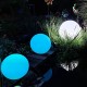 Leuchtkugel und Gartenbeleuchtung GLANDIS in verschiedenen Größen mit Solarspeicher und RGB-LED Licht Lampengröße 50cm - BTLQXAK9