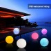 Schwimmendes Poollicht Monddesign LED 6 Stück Poolbeleuchtung Licht IP68 Wasserdicht Schwimmende Poolbeleuchtung für Teich Schwimmbad Spa Innen Außenleuchte,Garten - BYODW8D1