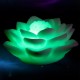 szdc88 Romantisch LED Lotus Blumen Licht mit 7 Verändern Farben Schwimmende Solar Licht LED Nachtlicht Wasser Lilie für Weihnachten Pool und RGB Teich Garten Dekoration 7 Verändern Farbe Free Size - BXBHO3A9