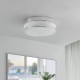 Lindby Deckenlampe 'Flavi' spritzwassergeschützt Modern in Weiß aus Glas u.a. für Badezimmer 2 flammig E27 Bad Deckenleuchte Lampe Badezimmerleuchte - BMQIW567