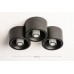 Lumidora 74584 Mattschwarze Deckenleuchte in Zylinderform geeignet für das Badezimmer - BSJAG2Q5