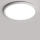 Yafido LED Deckenlampe Ultra Slim 28W 2520Lm UFO LED Panel 4000K Natürliches Weiß LED Deckenleuchte für Wohnzimmer Schlafzimmer Flur Büro Küche Balkon und Esszimmer Nicht-dimmbar Ø30cm - BEPGDHVE