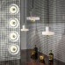 JISHUBO Postmoderne Marmor-Wandleuchte kreativer Marmor-Lampenschirm Wandleuchten mit E27-Schraube Schlafzimmer-Veranda-Balkon-Wohnzimmer-Wandleuchten Wandleuchten - BKLUM538
