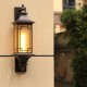 Razzum Neue chinesische wasserdichte LED-Wandleuchte im Freien Außenbalkon Hofkorridor und Ganglicht Kreative Gartenvilla Wandleuchte - BNUSH872