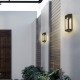 Razzum Solar-Außenleuchte wasserdichte Gartenstufen-Wandleuchte Villa Garden Dekorative Wandleuchte Atmosphäre Guide Lamp Layout Sun Tischlampe - BIPSWE2V