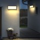 Razzum wasserdichte Gartenlampe im Freien LED-Außenlampe die Balkonwandlampe am Eingang der Villa Moderne einfache Wandlampe im Badezimmer - BPBRMABW