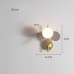 SSJCVD LED-Blätter Wandlampen Nordische Blütenzweig Wandlampen für Home Badezimmer Schlafzimmer Nachttisch Indoor Decor Beleuchtung Moderne Wandleuchten - BDAGCE5K