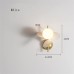 SSJCVD LED-Blätter Wandlampen Nordische Blütenzweig Wandlampen für Home Badezimmer Schlafzimmer Nachttisch Indoor Decor Beleuchtung Moderne Wandleuchten - BDAGCE5K