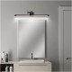 Bild Licht Nordische LED-WC-Badezimmer-Wandleuchte moderne minimalistische kreative einziehbare rote Raum-Schminktisch-Frontlampe Für Bemalen von Dartscheiben-Bilderrahmen  Size : Golden large wi - BFJDT745