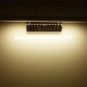 LEORX 7W LED Bildbeleuchtung Wandleuchten Badlampe Edelstahl 85V-265V mit Schalter Warmweiß - BGBUTMH6