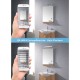 DILUMEN Spiegelleuchte mit Schalter für Spiegelschrank Lampe Bad 40cm 10w 800lm naturweiß 4000K 230v IP44 Mirror Light - BFWNGV65