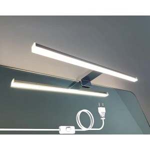 DILUMEN Spiegelleuchte mit Schalter für Spiegelschrank Lampe Bad 40cm 10w 800lm naturweiß 4000K 230v IP44 Mirror Light - BFWNGV65