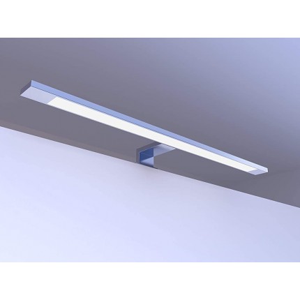 KALB LED Spiegelleuchte 12 Watt neutralweiss oder warmweiss verchromt Lichtfarbe:neutralweiß - BSQIL6ED