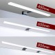 LED Badleuchte Badlampe Spiegellampe Spiegelleuchte Schranklampe Aufbauleuchte Farbe:warmweiss Länge:450mm - BXRZZNA7