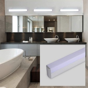 Moderne LED-Wandleuchte 16 W Badleuchte Acryl 40 cm Spiegellampe 4000 K Beleuchtung für Badezimmer Schlafzimmer Lesezimmer Wandbild. Kaltweiß - BSFQYHDK