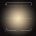 Philips Hue White Amb. LED-Spiegelleuchte Adore inkl. Dimmschalter Bad-Beleuchtung chrom dimmbar alle Weißschattierungen steuerbar via App kompatibel mit Alexa Echo Echo Dot - BTUUF8NB