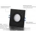 lambado® LED Spots für Badezimmer IP44 in Schwarz Moderne Deckenstrahler Einbaustrahler für Außen inkl. 230V 5W GU10 Strahler warmweiß Hell & Sparsam - BIPJWB88