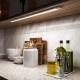Unterbauleuchte küche Led MYPLUS 42cm LED Lichtleiste mit Radar Bewegungsmelder Sensor,750lm,4000K,108 Leds,Plug-in Küchenschrank Leuchte - BDCRB6AQ