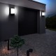 Außenwandleuchte 20W LED moderne Wandleuchte Wandleuchte Außenleuchte Wandmontage für Gartenkorridor Terrasse - BAGJGKKW