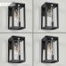 Außenwandleuchte Leset m. Bewegungsmelder moderne Außenlampe aus Metall Kunststoff in Schwarz Klar Wandlampe für außen 1 x E27 max. 15 Watt Leuchte mit Lichteffekt an der Wand IP 44 - BWRWEK88