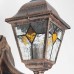 Licht-Erlebnisse Außenleuchte mit Bewegungsmelder Kupfer Antik H:37,5cm E27 Sensor Beleuchtung Haus Wand Balkon Terrasse - BVGSSJ8A