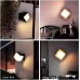 Lightess 12W Außenleuchte LED Wandleuchte Aussen 360 ° Drehung Außenlampe Warmweiss Wand Außenwandleuchte Wandlampe Wasserdicht IP66 Außenbeleuchtung Alu für Außenbreich Outdoor Wall light - BHCMMAE2