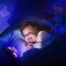 Klemmleuchte Bett Kinder Sternprojektor Licht USB Aufladbare Led Klemmlampe Leselampe Mit Sternprojektion Stern Clip-Nachtlicht 360° Schwanenhals Nachttischlampe Touch-Dimmbare - BEZXGB28