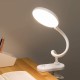 LANMOU Leselampe Klemme LED Klemmleuchte mit Berührungssensor 360° Flexibler Schwanenhals 3 Lichtmodi für Nachtlesen Büro Buch Bett - BLDOJ635