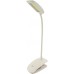 nean Mobile COB LED Leselampe Tischlampe mit Clip Touch und Akku rund Weiß - BYOJBK88