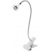 Qcwwy Clip-On-Leseleuchten LED-USB-Schreibtischlampe Aluminiummaterial Augenschutz Buchklemme 360 ° Flexible Schwanenhals-Klemmlampe für den Schreibtisch Warmes Licht - BBYMB681