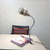 QJUZO LED Klemmleuchte Flexibler Schwanenhals Leseleuchte Retro Tischleuchte E27 Klemmlampe Metall Leselampe Für Schlafzimmer Schreibtisch Büro Tischlampe - BDPRYQHN