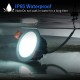 HOOBAY LED Spot Einbaustrahler 9W 3000K Warmweiß IP65 Wasserdichte Downlights 900lm AC180~265V LED Deckeneinbauleuchte Spots led set 1Pack - BKJMGE92