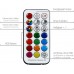 LEDFULL® Premium LED Einbaustrahler RGB Farbwechsel + Kaltweiß 230V Dimmbar GU10 Spot 3W Hell & Sparsam Deckenstrahler Schwarz eckig schwenkbar - BHTGXJK4