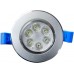 MCTECH 20 Stück Per Set 3W LED Spot Einbauleuchte Einbau Strahler Set Decken Leuchte Lampe 20X3W Weiß - BSJTQ2W8