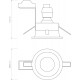 Astro Minima rund feststehend IP65 dimmbar Badezimmer-Einbauleuchte IP65-zertifiziert mattschwarz GU10 – Smart-Glühbirnen-kompatibel entworfen in Großbritannien – 1249017 – 3 Jahre Garantie - BXLHYH7K