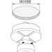 EGLO Einbaustrahler Peneto Spot aus Stahl in Weiß Einbauleuchte mit GU10 Fassung LED Leuchtmittel inklusive Einbaustrahler flach schwenkbar Ø 8,7 cm - BQJFQB7B