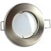 LED Einbaustrahler silber gebürstet rund 3 Watt neutralweiß 230V GU10 Einbauleuchten aus hochwertigem Aluminium 55-60mm Bohrloch Einbau-Spot Decken-Leuchte - BLNANVK3