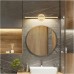 Bild Licht Frontlicht Nordische einfache moderne geführte Hoteltoiletten-Badezimmerschrank-Licht-luxuriöse kreative Frisierkommode-Make-uplicht Für Bemalen von Dartscheiben-Bilderrahmen Color : Disc - BQJMLHK1