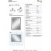Paco Home LED Lampe Spiegel Schminkspiegel mit Beleuchtung Badezimmer Indirekte Beleuchtung Deko Bad IP44 Touch-Schalter Lampenart: Rechteckig 60x80cm Farbe:Typ 1 - BUDSGEQ3