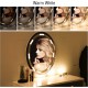 Viugreum Dimmbare LED Spiegelleuchten beleuchtete Schminkset Spiegelleuchten mit 45 dimmbaren LEDs für 5 Farben 5 Helligkeitsstufen Schminklampe mit USB Stromkabel Dimme - BJPWZ936