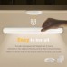 bravzurg Unterbauleuchte Küche LED Schreibtischlampe Akku 4000mAh Lichtleiste Batterie mit Magnet Lampe mit Fernbedienung 3Farben und Dimmbar USB Batteriebetrieben Licht für Schrank Beleuchtung - BQVVVE9H