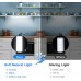 Dallfoll LED Unterbauleuchte LED Schrankbeleuchtung mit Bewegungsmelder und 72 LED USB Wiederaufladbar LED Küchenleuchte mit 2200-mAh-Batterie LED Schrankleuchte mit Magnetstreifen 2 Pack 40CM - BRTZFK13