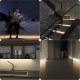 LED Band mit Bewegungsmelder SIBI Batteriebetrieben Kleiderschrank Beleuchtung Stripe Schranklicht Normales Weißes 4000K Überall Aufkleben Nachtlicht für Schlafzimmer Treppe Schrank 1 Pack - BANXT7B6