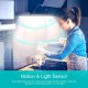 LED Sensor Licht EONAZE Wiederaufladbar Unterbauleuchte Küche Kaltweiß Küchenunterbauleuchte Make-up Licht Schrank Beleuchtungen mit Bewegungsmelder Lichtleiste - BQWDXVV5