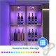 MYPLUS 4 LED-Puck-Lichter-Set mit Fernbedienung Farbwechsel 12 V Schrankleuchten 16 einfarbige und 4 dynamische Modi für Küchenschrank Theke und Regal - BCJZB6BB