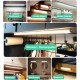 Unterbauleuchte Akku küche Schrankbeleuchtung Bewegungssensor led nachtlicht bewegungsmelder Schranklicht USB wiederaufladbar für Kleiderschrank Küche,Schrank 60cm - BBYRJAAM